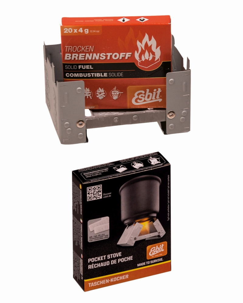 Спиртівка MIL-TEC 14906010 ESBIT з сухим пальним PeremogaUA, фото 1