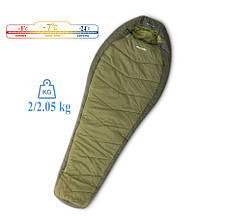 Спальник теплий Pinguin Comfort PFM (-1/-7/-24°C) 185 см