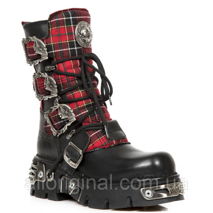 Взуття NEW ROCK -ITALIAN BLACK TELA, фото 1