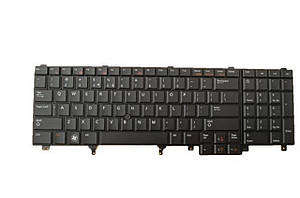Клавіатура для ноутбука Dell Latitude E6520 з трекпадом, без підсвічування чорна EN (0DY26D) б/в