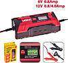 Імпульсний зарядний пристрій VOIN VL-144 6 і 12 В 4 А для заряджання всіх типів АКБ від 3 до 120 А/год, фото 2