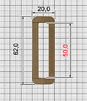 Однощільне перетягування A.FP-2208 50 мм койот