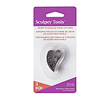 Набір каттерів "Серця неправильної форми" Sculpey, Irregular Hearts Cutters, фото 2