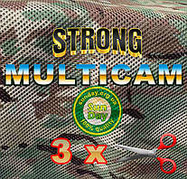 MULTICAM STRONG Сітка для маскування, камуфляжна, 3 м ширина (170 г/м.кв)