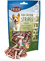 Trixie PREMIO Fish Chicken Stripes Жевательные палочки курица с сайдой для собак - 75 грамм