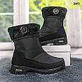 Чоботи дутики зимові жіночі Progress середньої висоти 2943, фото 8