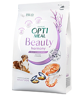 Optimeal Beauty Harmony Mild Calming Effect Сухой корм с морепродуктами для взрослых собак всех пород 4 кг