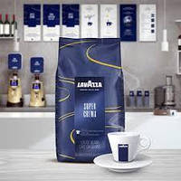 Кава зернова Lavazza Super Crema 1 кг Лавацца Супер Крема Італія ОРИГІНАЛ