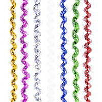 Від 20 шт. Мішура "Колосок/Змейка", діаметр 1 см  купити дешево оптом в інтернет-магазині