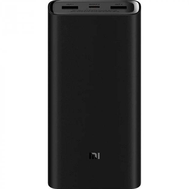 Оригинальный повербанк Xiaomi Mi Power bank 20000mAh 50W черный ...
