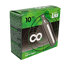 Балончики CO2 для пневматики 20 шт., LISS, фото 4