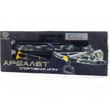 Дитячий арбалет зі стрілами-присосками та лазерним прицілом Limo Toy M 0004 71*27*12 см, фото 6
