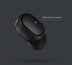Бездротові навушники TWS AIRDOTS E7S блютуз вакуумні з мікрофоном Bluetooth 5,0 чорний, фото 3