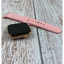 Розумний смарт-годинник SMART Watch M7+ з голосовим керуванням трекер пульсометр оксиметр рожевий, фото 4