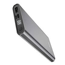 Повербанк hoco J68 10000 mAh Power bank usb type з Портативний Зовнішній акумулятор зі швидким заряджанням Чорний, фото 5