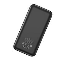 Повербанк hoco J52a 20000mAh Power bank usb Портативний зарядний пристрій Зовнішній акумулятор Чорний, фото 4