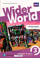 Підручник Wider World 3 Student's Book with Online Practice