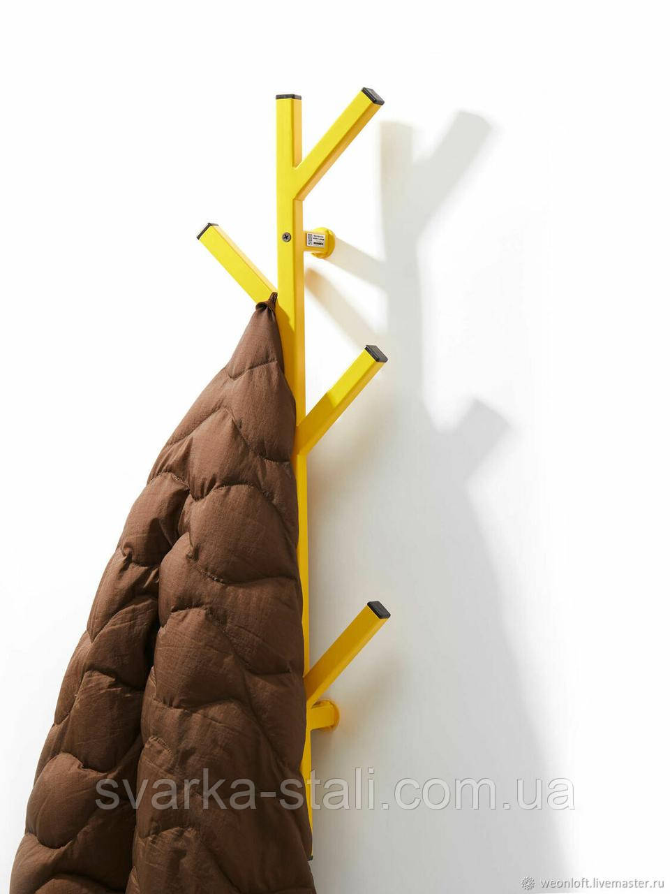 Купить Вешалка настенная. Вешало лофт. Вешалка для одежды. Вешалка в ...