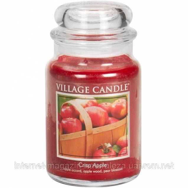 Аромасвічка Village Candle Хрумке яблуко (час горіння 170 годин)