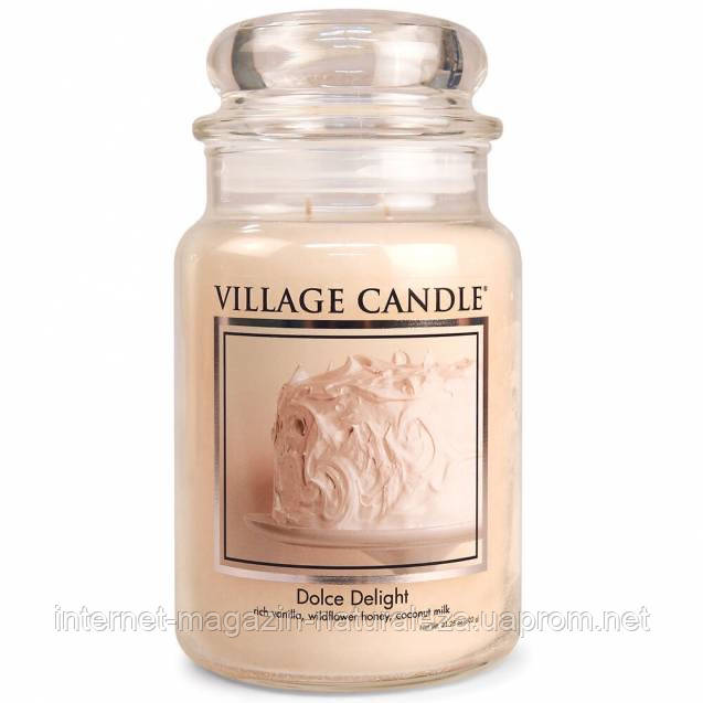 Аромасвічка Village Candle Солодке задоволення (час горіння 170 годин)