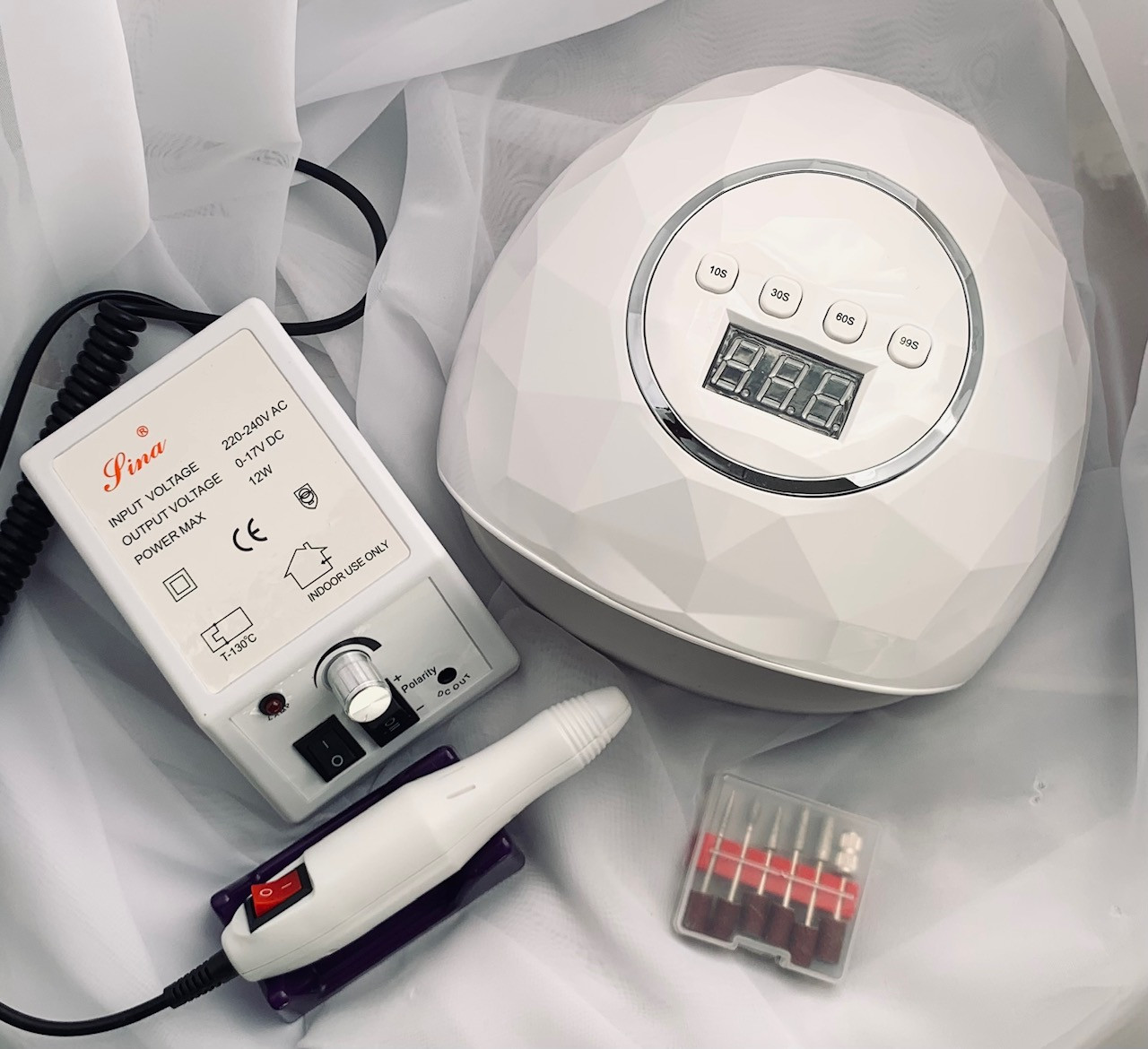 Стартовий набір для манікюру Sun F6 із фрезером Lina 2000, фото 1