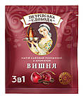 Петровська Слобода кава 3 в 1 зі смаком вишні 25 пакетиків, фото 2