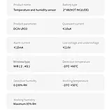WI-FI Датчик температури та вологості Tuya TH01, фото 3