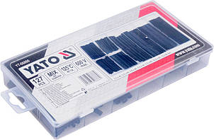 Набір термоукуски YATO YT-06866 чорна 600 V 127 шт., фото 2
