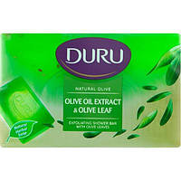 Мыло туалетное Duru natural С экстрактом оливкового масла и листьями масла 150г