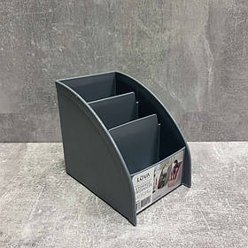 Органайзер для косметики Lova Plastik 3 відділення сірий LV-202