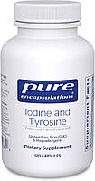 Pure Encapsulations Iodine and Tyrosine / Йод и тирозин для поддержки щитовидной железы 120 капс