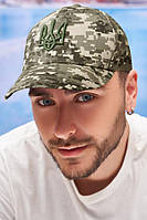 Камуфляжная кепка с гербом Украины Braxton пиксель 56-60