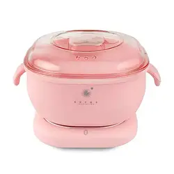 Нагрівач для воску Bucos SL-400 Pink Silicone Edition 100W 400 мл