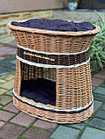 Набір плетених корзин "Лежак" для домашніх улюбленців. Арт:2509, фото 2