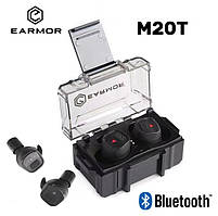 Тактичні беруші активні EARMOR M20T Bluetooth 5.3 Black