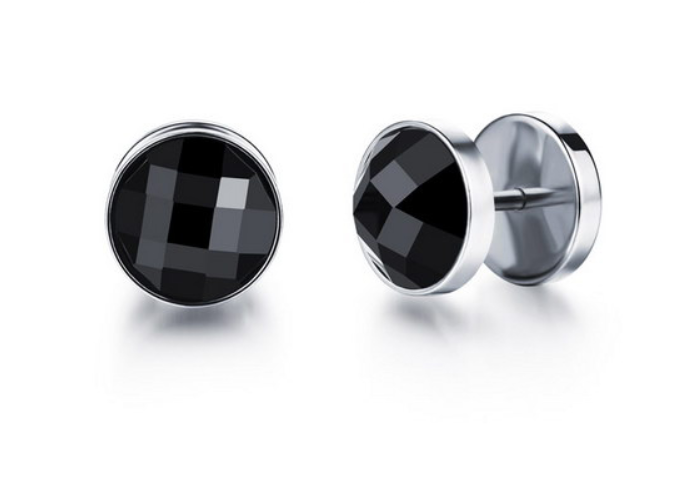 Сережки-цвяшки «Грані», фото 1