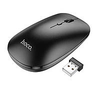 Мышь беcпроводная Hoco GM15 dual-mode 2.4G для пк и ноутбуков черная