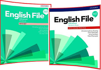 English File Advanced. Student's+Workbook. Комплект книг з англійської мови. Підручник+Зошит. Oxford