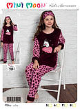 Піжама для дівчинки 7097 велсоф MiniMoon, фото 2