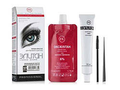 Фарба д / брів і вій ТУБА (набір) №27 Чорний шоколад 4820000113311 ТМ Элитан