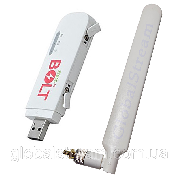 Мобільний модем 4G+LTE+3G WiFi Роутер Huawei E8372h-153 USB + антена 4G(LTE) на 12dBi SMA-TS9