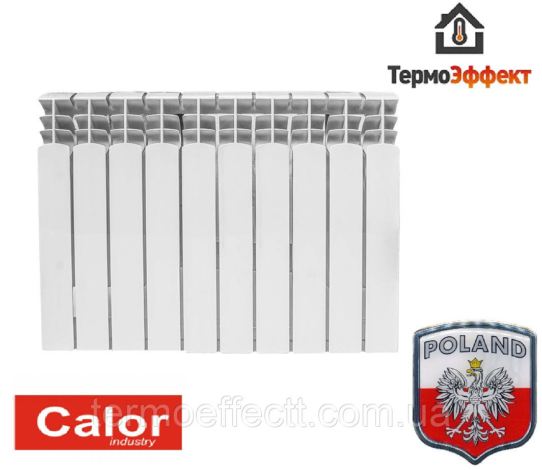 Радиатор биметаллический CALOR FAVORIT 500/96 10секц. (2000 Вт; 1,40 кг) - фото 1 - id-p1714143583