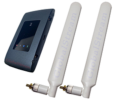 Мобільний модем 4G-LTE+3G Wi-Fi Роутер ZTE MF920U (KS, VD, Life) +2 антени 4G(LTE) на 12dBi SMA-TS9