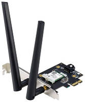 ASUS WiFi-адаптер PCE-AX1800 Bluetooth 5.2 PCI Express WPA3 MU-MIMO OFDMA