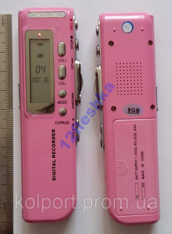 Цифровий Диктофон плеєр флешка 8gB MP3 USB c 2ААА