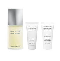 Набор Issey Miyake L'Eau d'Issey Pour Homme (edt/75ml + s/gel 50ml + ash/balm 50ml)