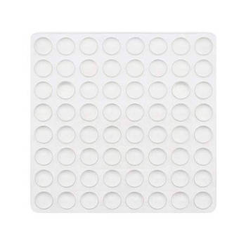 Самоклеючі силіконові амортизатори бампони 11x5мм 64шт, прозорі