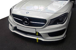 Накладка на решітку бампера (нерж) для Mercedes CLA C117 2013-2019 рр