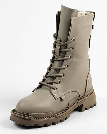 Черевики зима Evromoda 935502 Візон шкіра 36, фото 1