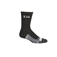 Шкарпетки середньої щільності 5.11 Tactical Level I 6 Sock - Regular Thickness  Black L